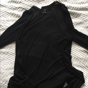 Black Duster Long Sleeve Cardigan